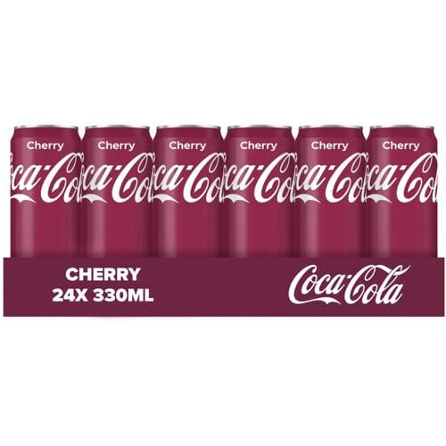 Coca-Cola Cherry Cola frisdrank - 24 x 330 ml