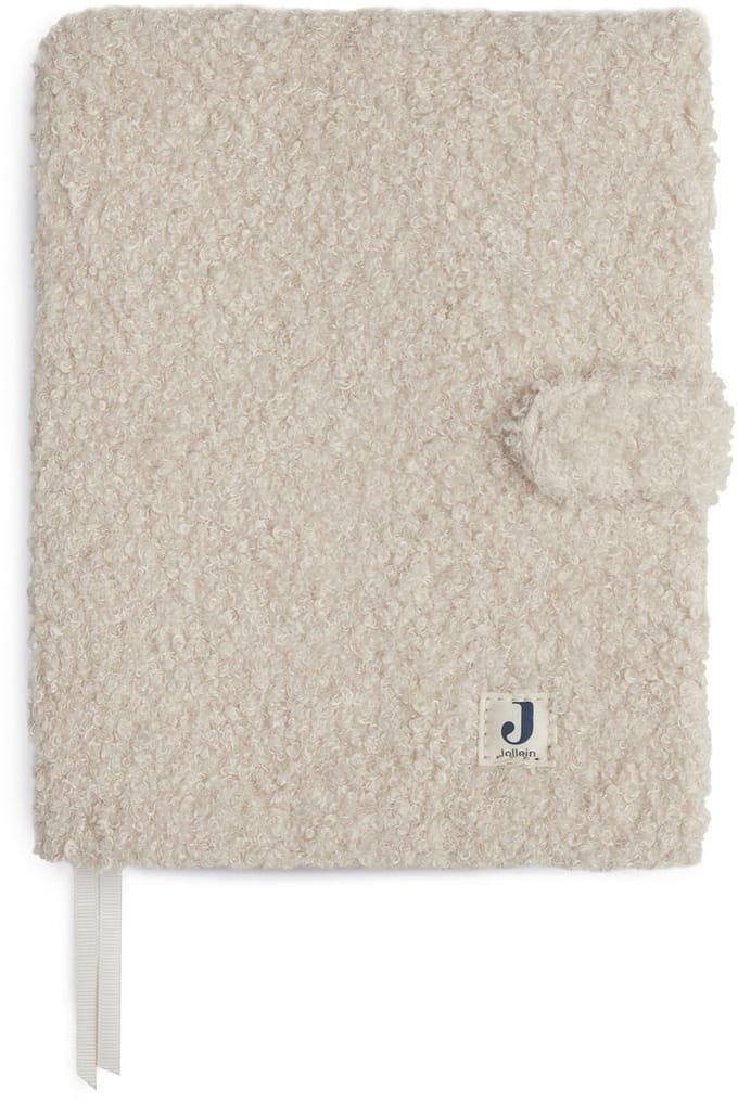Jollein Groeiboekje hoes Boucle Naturel