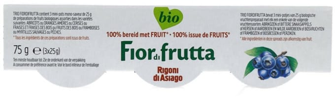 Fiordifrutta Jam Mini's Mix 75GR
