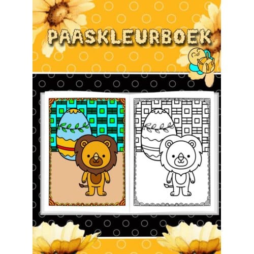 Leuk Paaskleurboek Voor Kinderen - Mieke Stevens