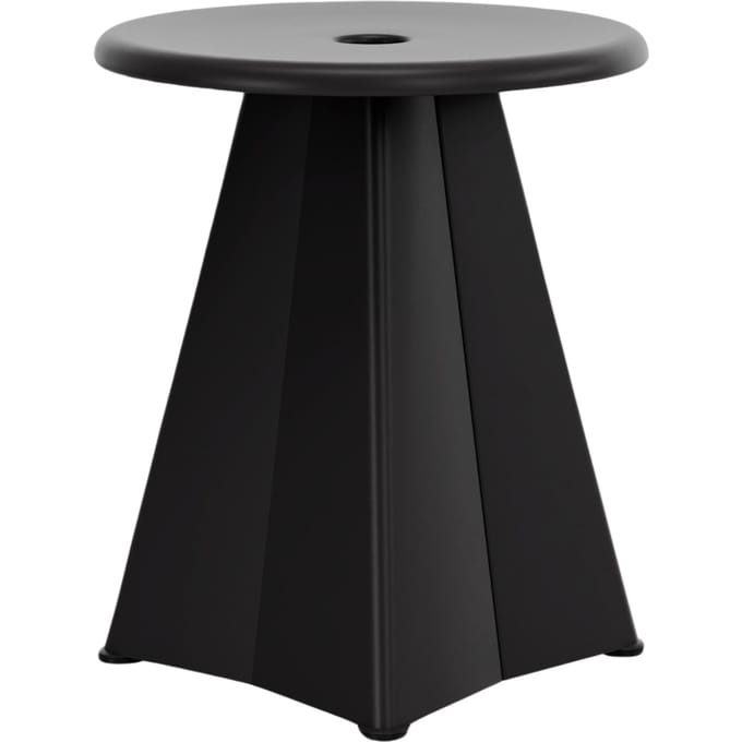 Vitra Tabouret Métallique - diepzwart