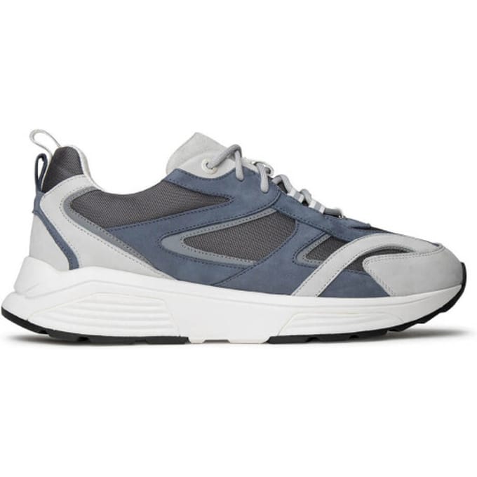 Xsensible Brooklyn Men Sneakers - Nubuck - Heren - Blauw - Maat 43