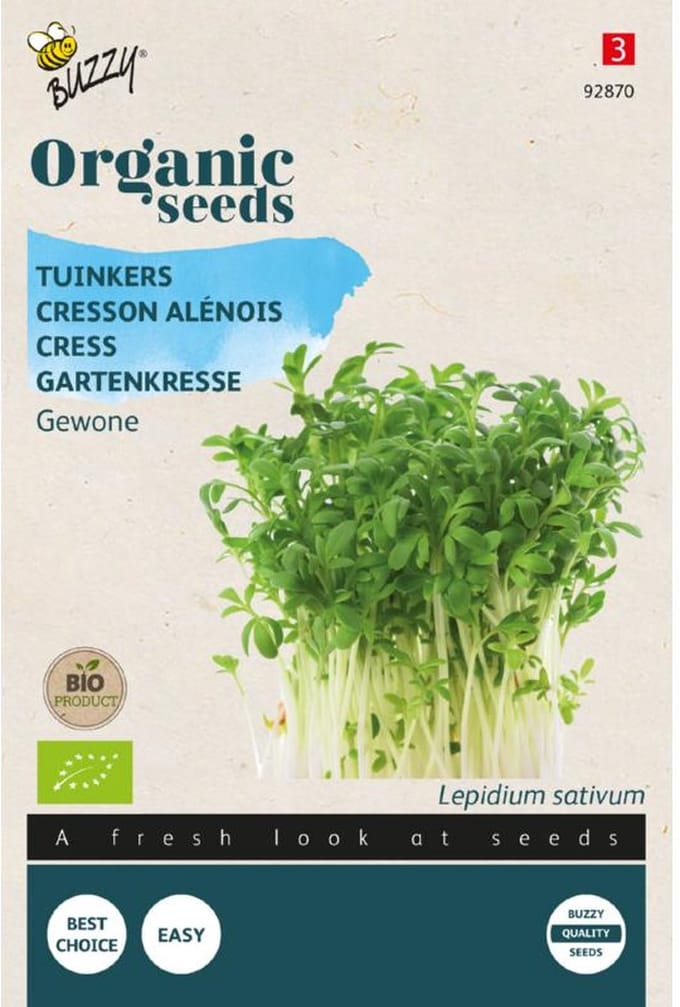 Buzzy  Seeds Bio Tuinkers Gewone (Skal 14218 NL-BIO-01)