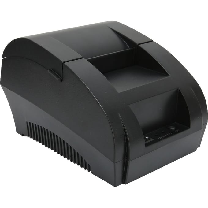 Imprimante d'étiquettes 90 mm/s Vitesse d'impression rapide Haute résolution Design compact Imprimante thermique UK Plug gray