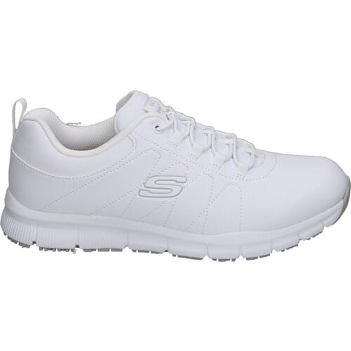 Skechers Work Nampa - Beja dames sneakers wit - Maat 36 - Extra comfort - Memory Foam