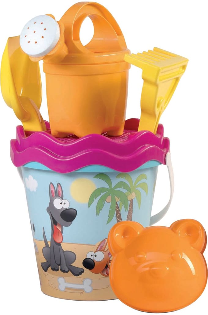 Androni Bucket Beach Set Small 6 pcs.