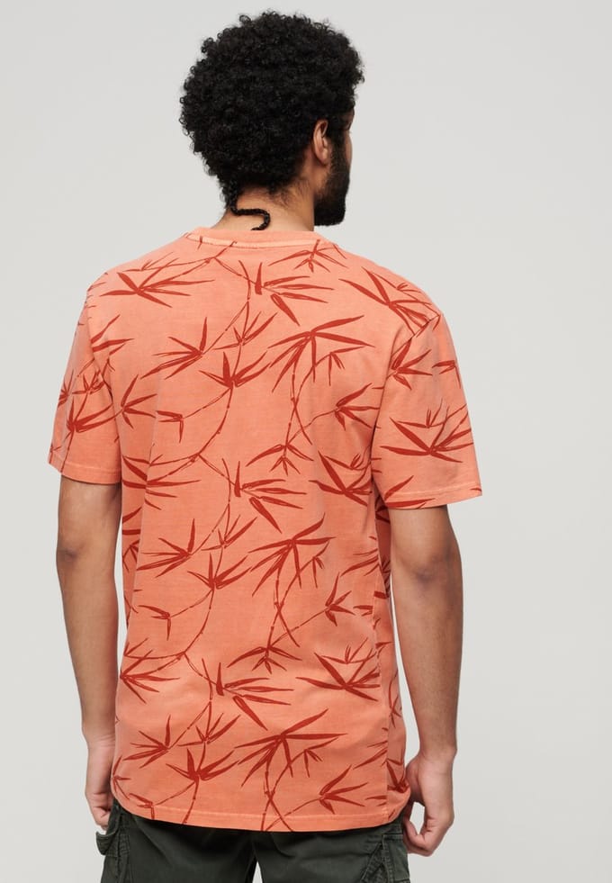 Superdry VINTAGE OVERDYE PRINTED TEE Heren T-shirt - Maat 3XL