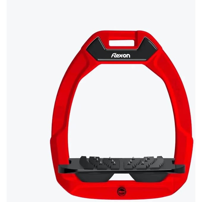 Plat Ultra Grip Veiligheidseinden Rood/Zwart/Zwart Flex-On Safe-On