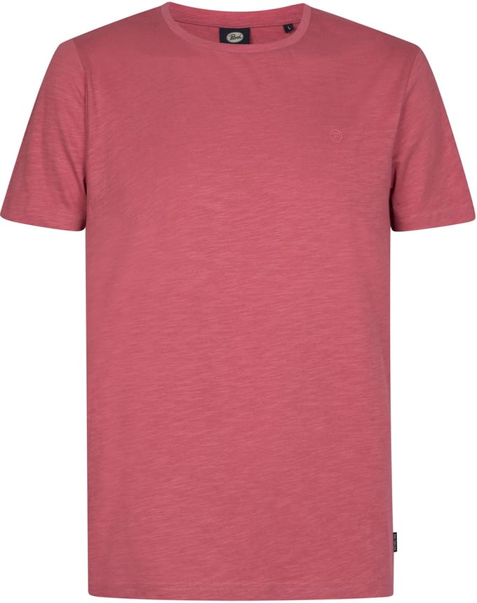 Petrol Industries - Heren Jersey T-shirt EclipseLuna - Rood - Maat M