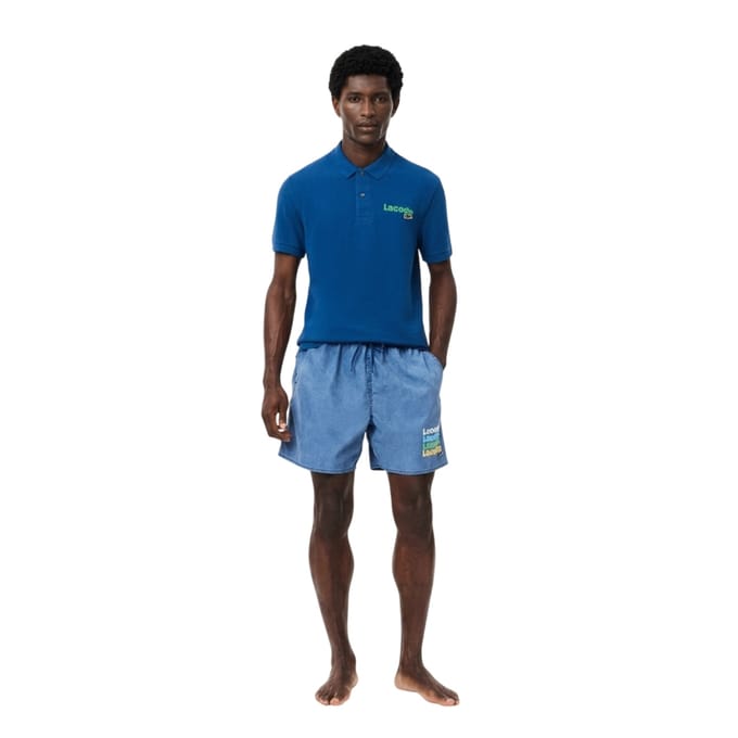 Lacoste Heren Classic Zwemshorts (Globe)