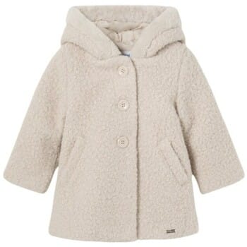 Mantel Mayoral 2478 ABRIGO RIZO BEBE Crudo