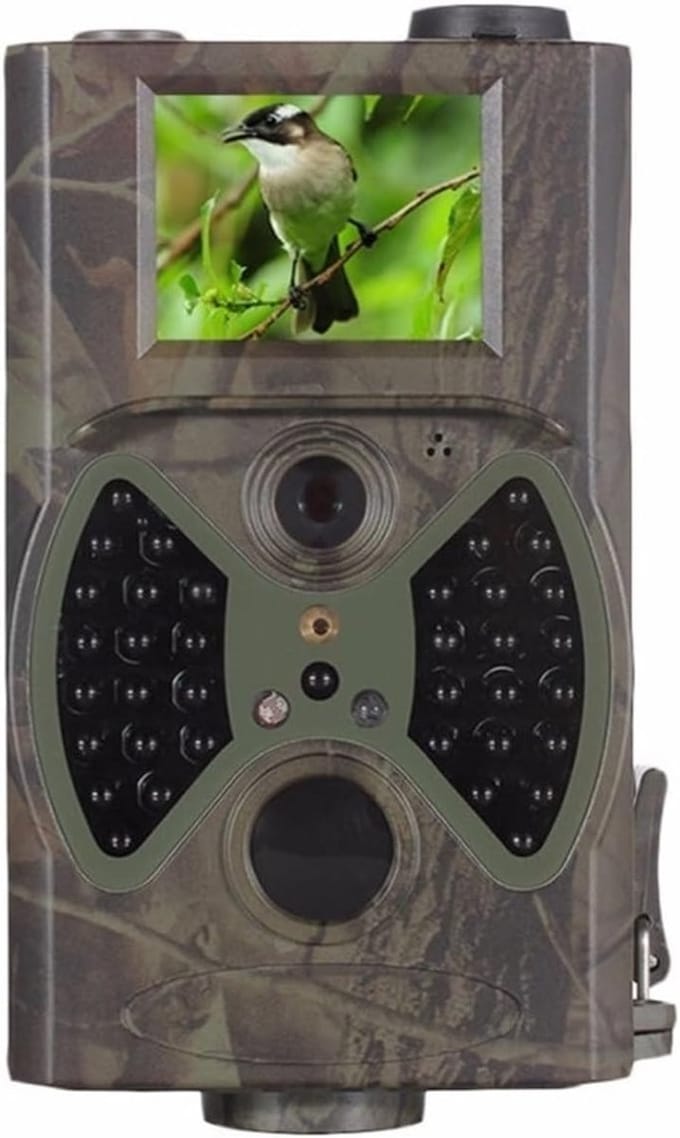 Wildcamera - Natuurcamera - Wildlife Observatie - Snelle Trigger - 12MP 1080P - Zwart