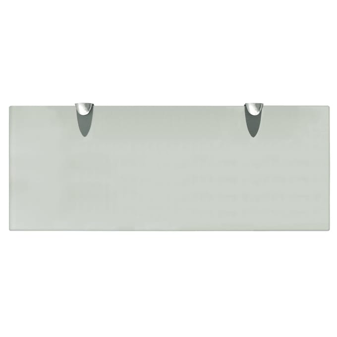 vidaXL - Zwevend - schap - 50x20 - cm - 8 - mm - glas