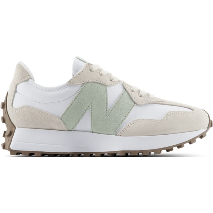 New Balance 327 Sneakers Dames - Beige - Maat 41 - Leer, Synthetisch