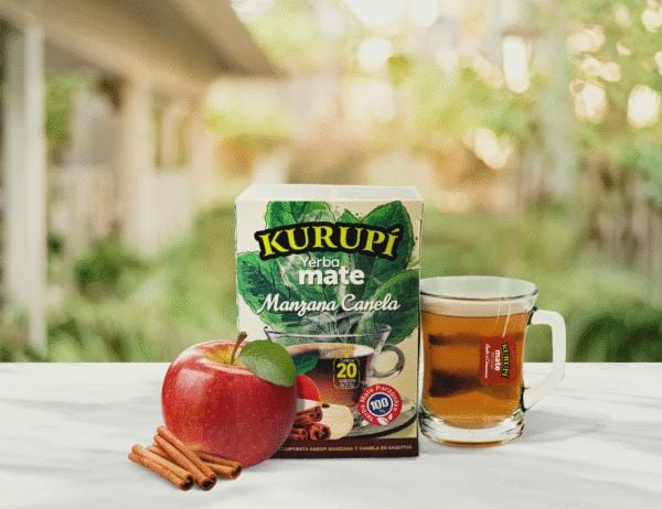Yerba mate en sachets - pomme à la cannelle (pomme & cannelle)