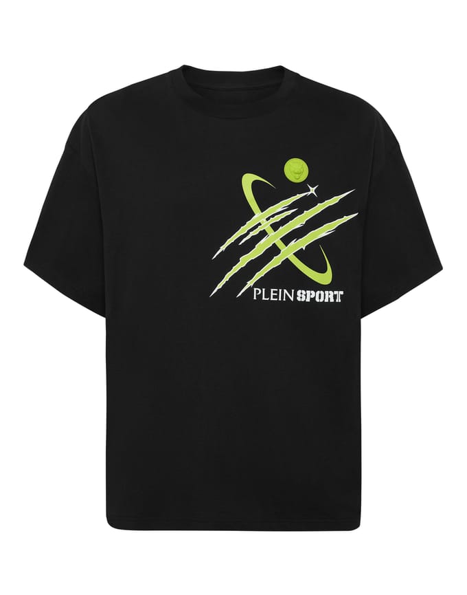 T-Shirt Ronde Hals Ss Scratch