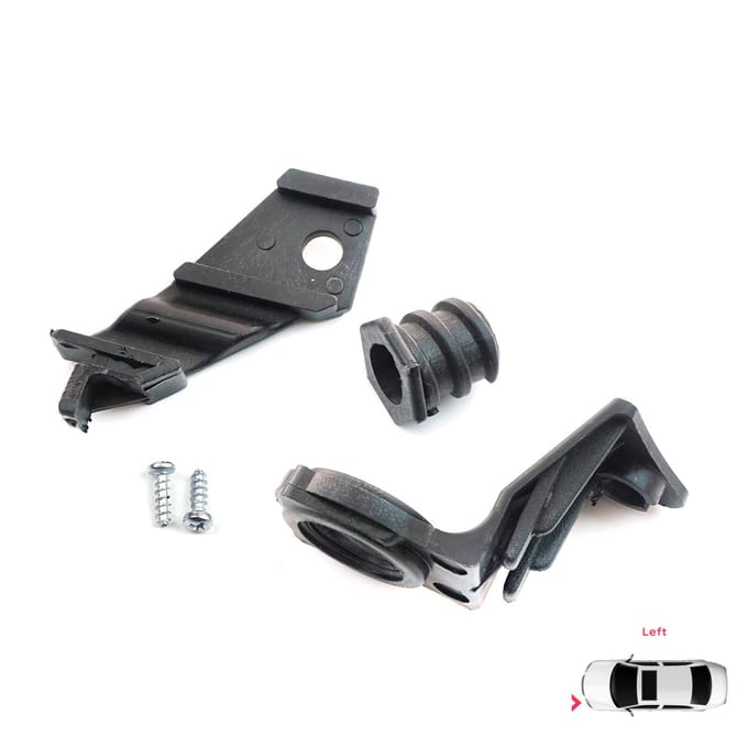 BHL30 Koplamp Houder Bevestiging Reparatie Beugel Lip Set Linkerzijde voor VW Jetta A5 1K 2005-2010 Golf MK5 A5 1K 2004-2009 1K0998225