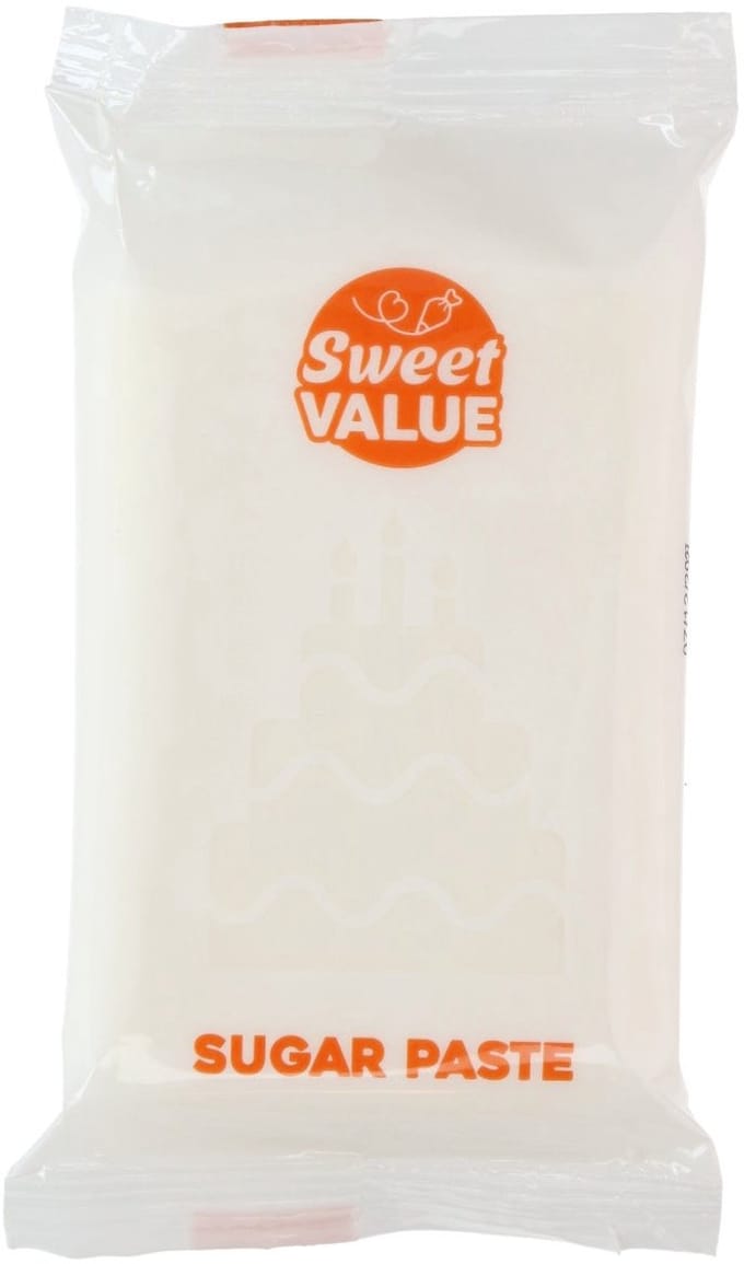 Sweet Value Fondant - Wit - 200 g - Suikerpasta - Rolfondant
