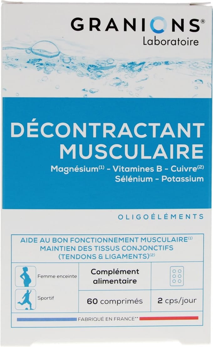 Granions Muscle Relaxer 60 Tabletten