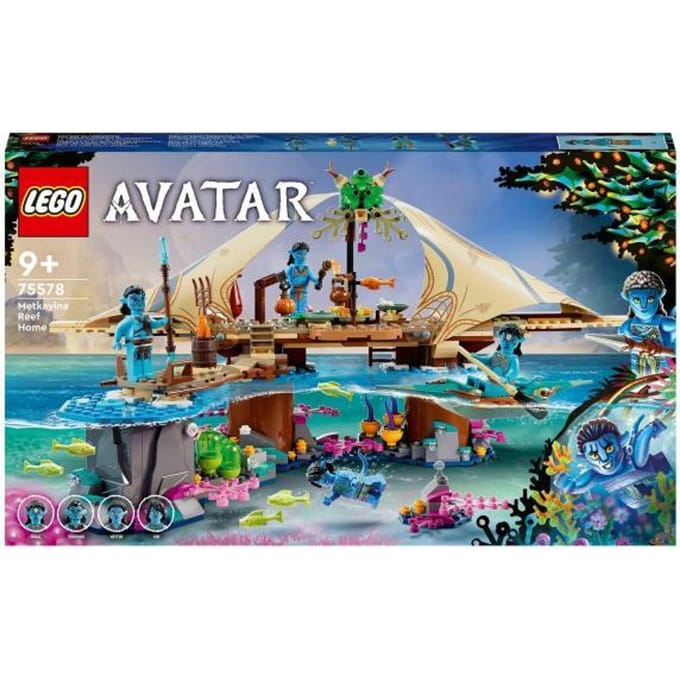 LEGO 75578 Avatar Huis in Metkayina rif, The Way of Water Set met Bouwbaar Speelgoed