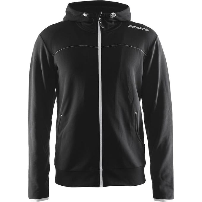 Craft Leisure Full Zip Hood Men black XXL