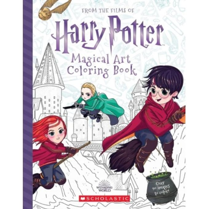 Harry Potter: Magical Art Colouring Book - Harry Potter - Cala Spinner