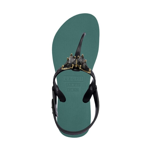 Uzurii | Teenslippers | Dames | Bosgroen | Maat 37/38