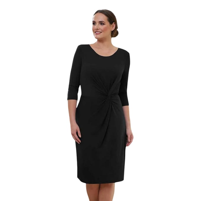 Brook Taverner Dames/Dames One Collection Neptune Jurk (Zwart)