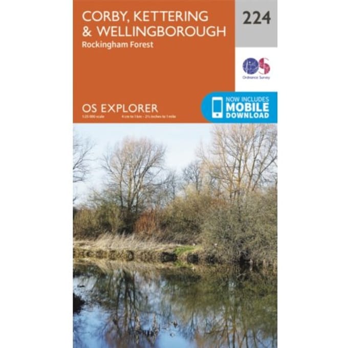 Corby, Kettering And Wellingborough - Ordnance Survey