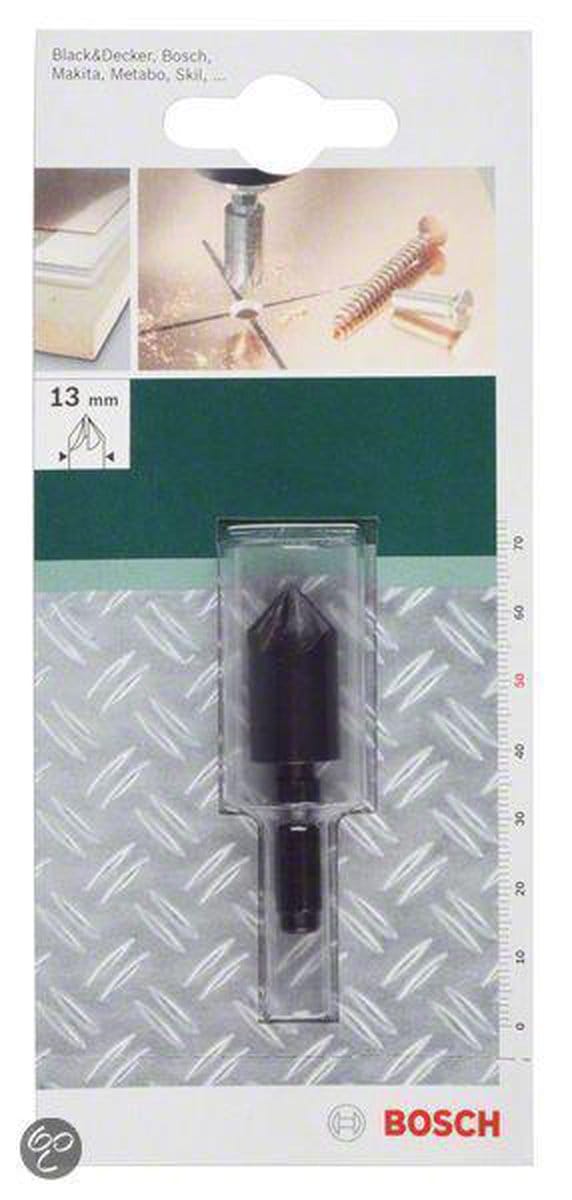 Bosch Accessories 2609255125 2609255125 Kegelverzinkboor 10 mm Gereedschapsstaal Geslepen 1/4 (6.3 mm) 1 stuk(s)