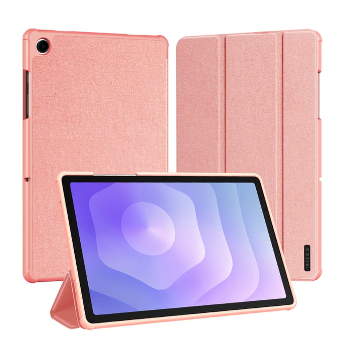 Dux Ducis Domo Bookcase geschikt voor Samsung Galaxy Tab A11 Plus - Roze