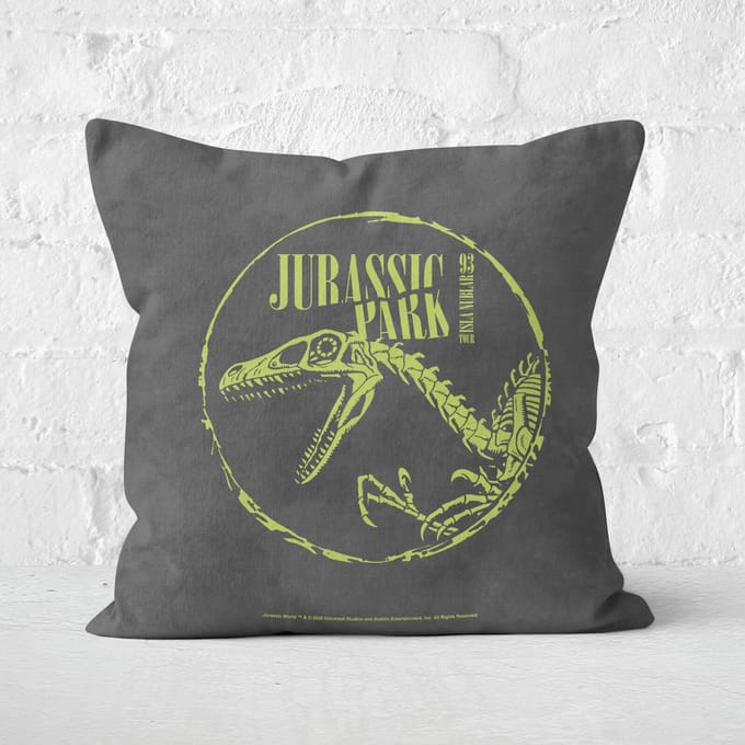 Jurassic Park Skell Square Cushion - 50x50cm - Soft Touch