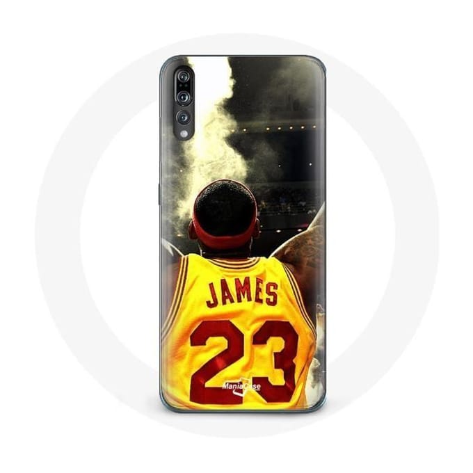 Coque - Huawei - P20 - Lebron James - Noir - Souple - Sportif