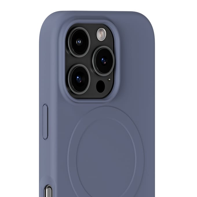 Holdit Soft geschikt voor MagSafe Case geschikt voor iPhone 16 Pro Max - Pacific Blue