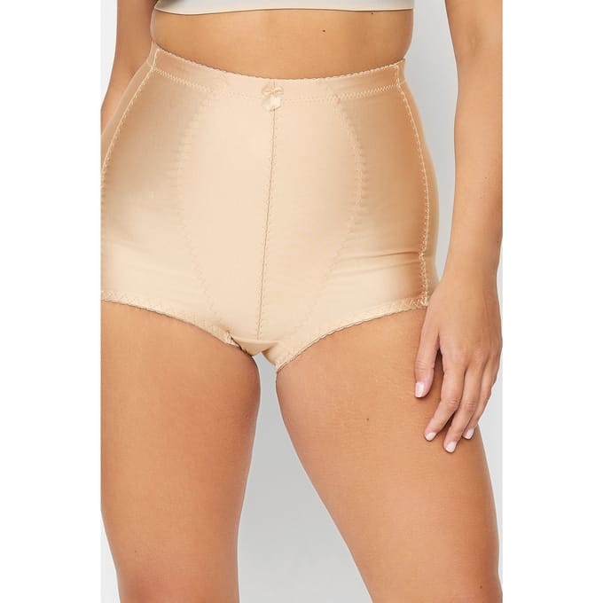 Yours Onderbroek Met Medium Ondersteuning En Hoge Taille In Nudesize 42-44