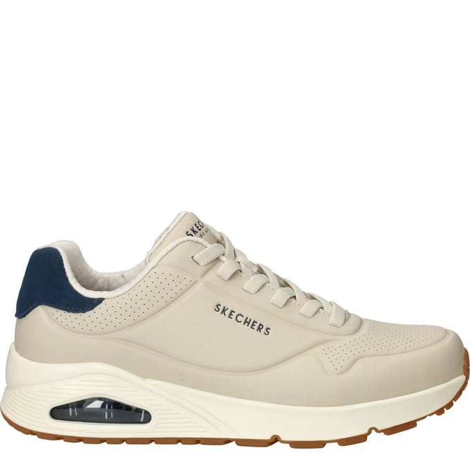 Skechers Uno Tailored Air Sneakers - Heren - Beige