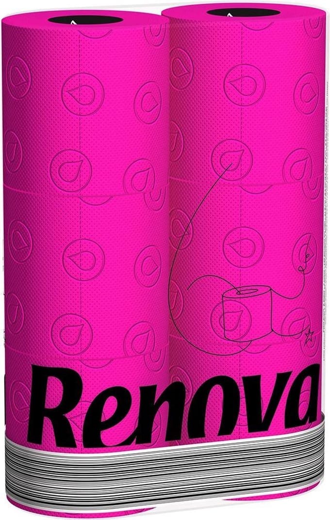 Fuchsia toiletpapier