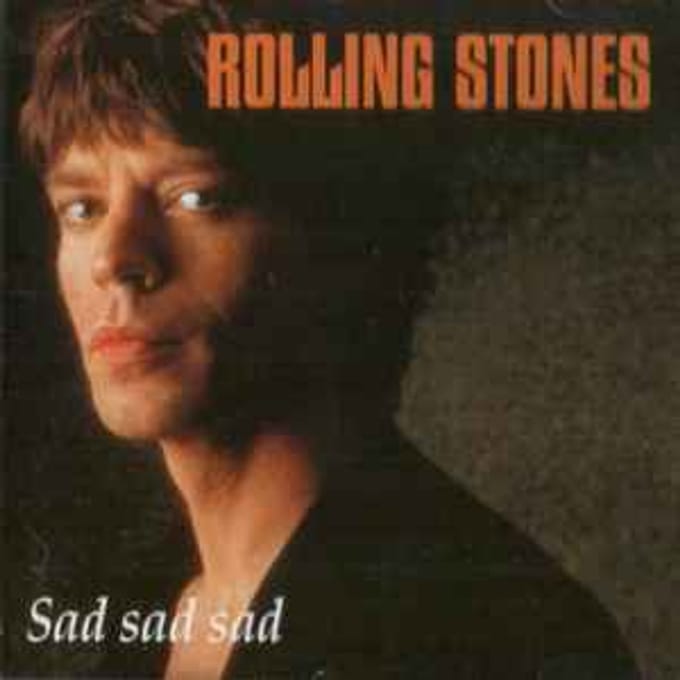 CD ROLLING STONES - Sad Sad Sad PPL507 Pipeline 1994 Niet-Japanse Rock Gebruikt