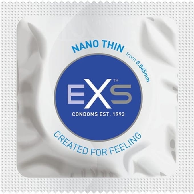 Exs Nano Thin Condooms - Dunste condoom die er bestaan - 100 stuks