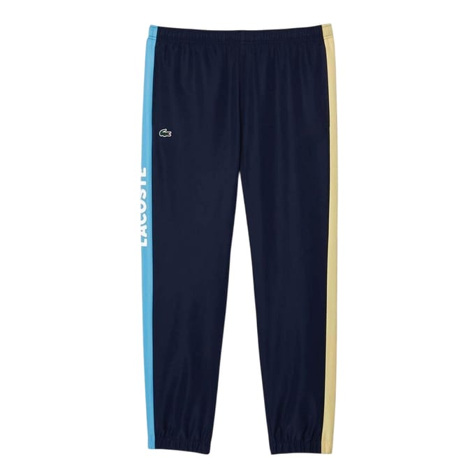 Lacoste Heren Sportsuit gerecycled polyester trainingsbroek (Blauw)