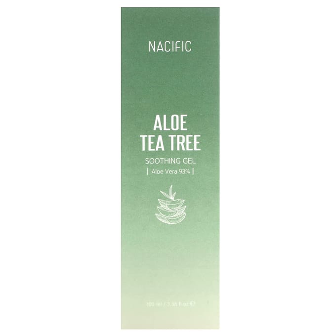 Gel Apaisant Aloe Arbre à Thé, 100 ml(3.38 Fl Oz) blue