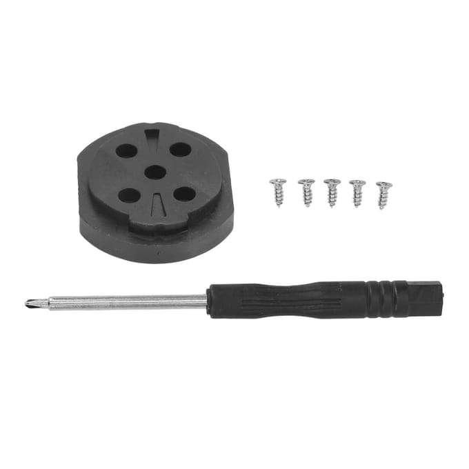 Fietscomputer Reparatie Gereedschapsset 5 Schroeven Computer Beugel Vaste Basis Vervanging Geschikt voor Garmin black