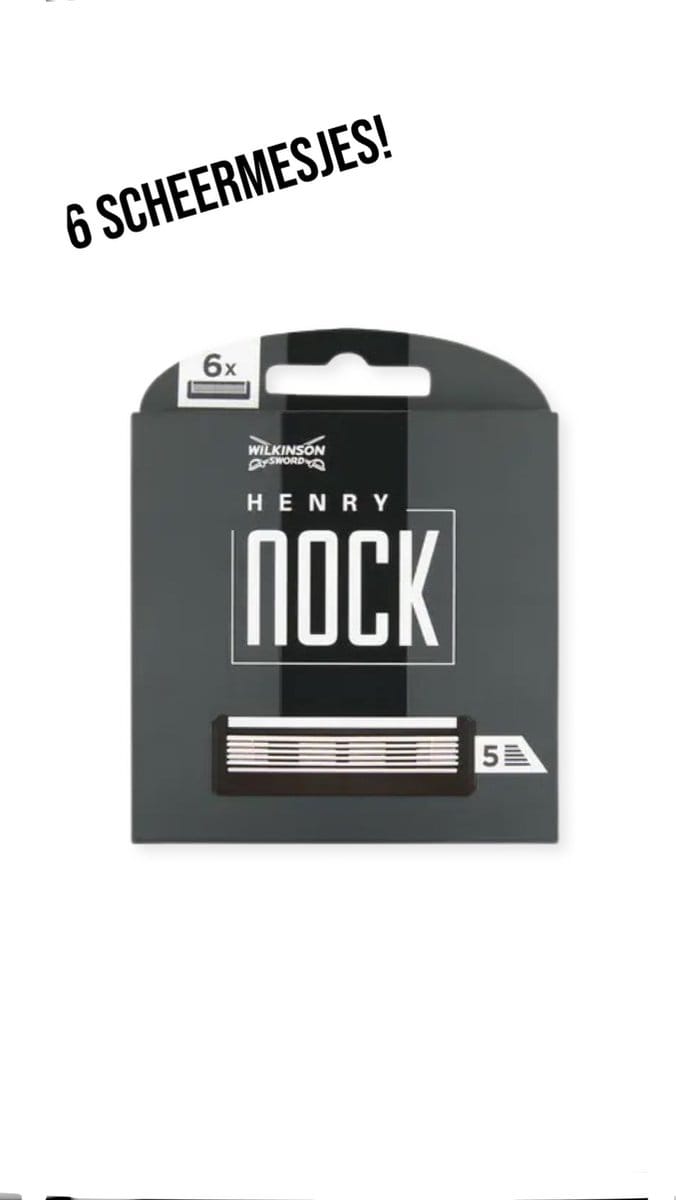 Wilkinson - Henry - Nock - 6 Scheermesjes