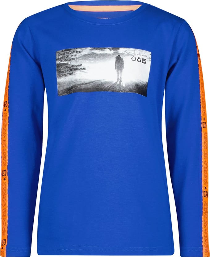 4PRESIDENT T-shirt jongens - Cobalt - Maat 152