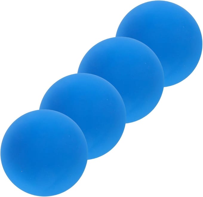 Squash Ballen - Reactie Ballen - Training Coördinatie - Elastisch Rubber - 6 cm - Blauw