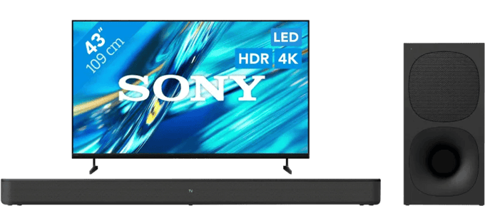 Sony Bravia 3 II Led 43" (2026) + Sony HT-S400