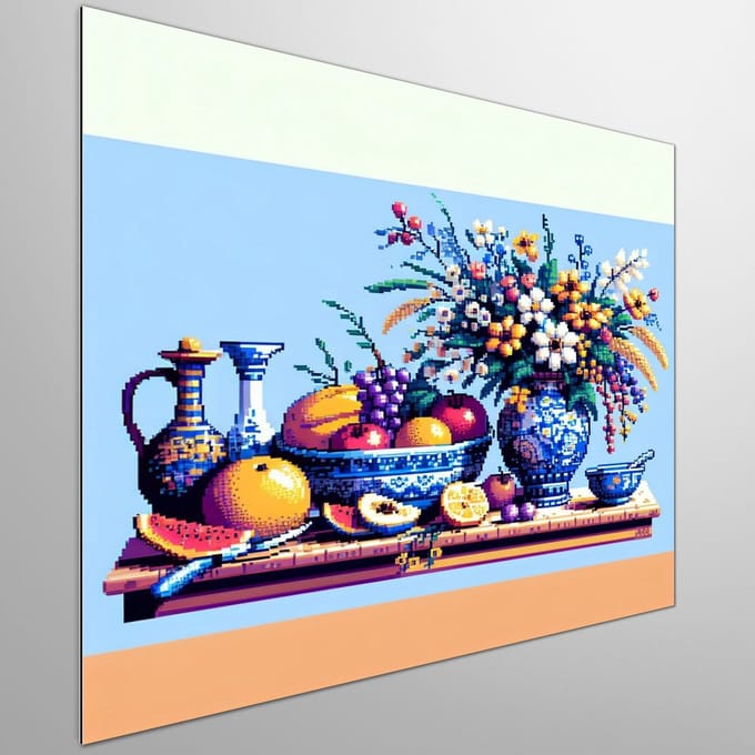 Kunstprint | Wanddecoratie | Dibond | 20 × 20 cm