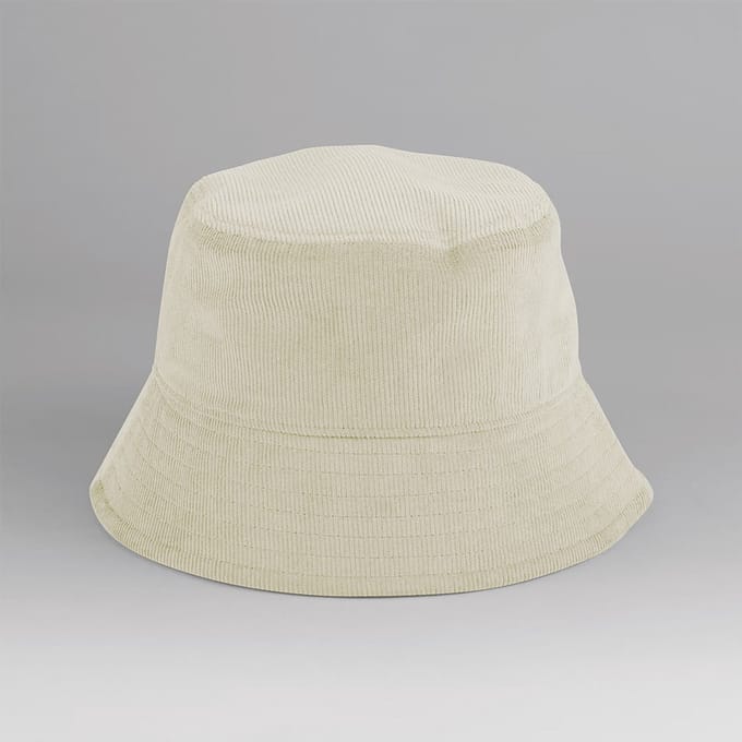 EarthAware® Organic Cord Bucket Hat - Stone - S/M