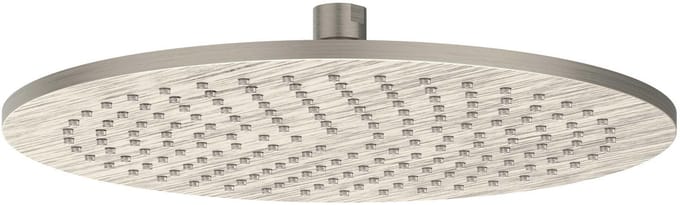 IVY Bond losse medium hoofddouche met antikalk nozzles 30 cm, geborsteld nickel PVD
