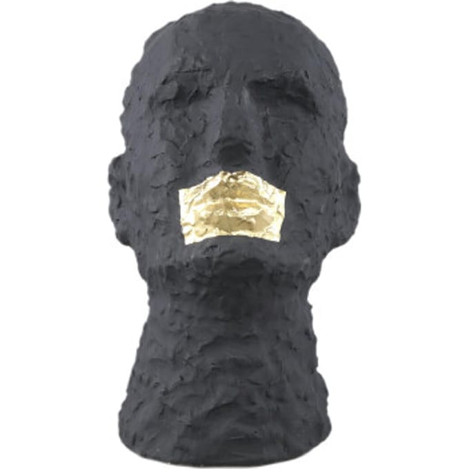 PTMD - Beeld Bertrand - Zwart - 27x20x33.5cm